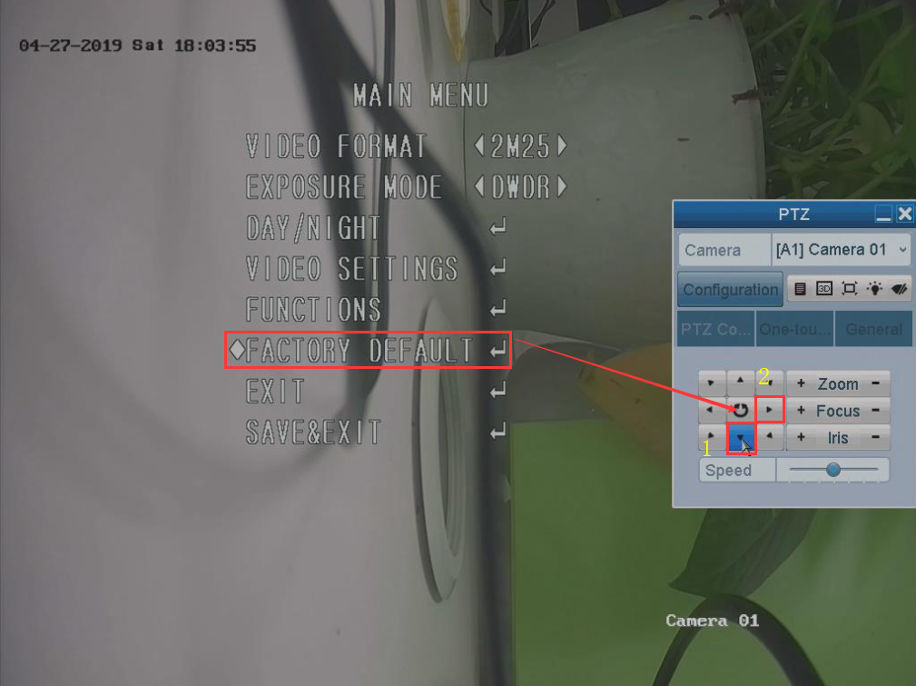 How to Reset the Camera to Factory Default on DVR? ANNKE Help Center
