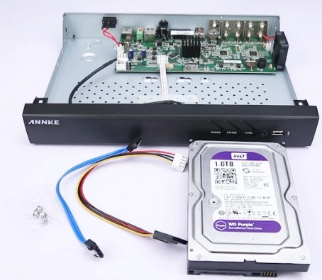 Hard drive for cheap annke security system