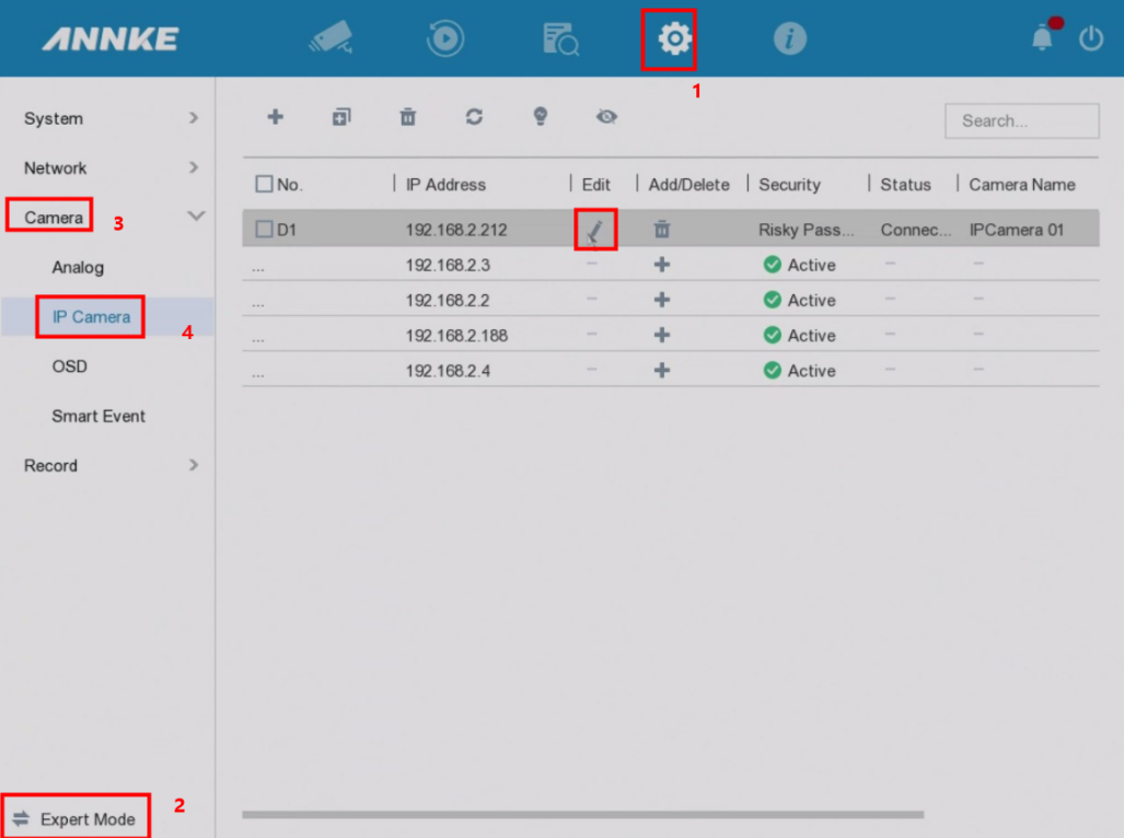 Onvif 2.2 store