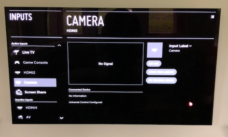 hikvision no video on monitor