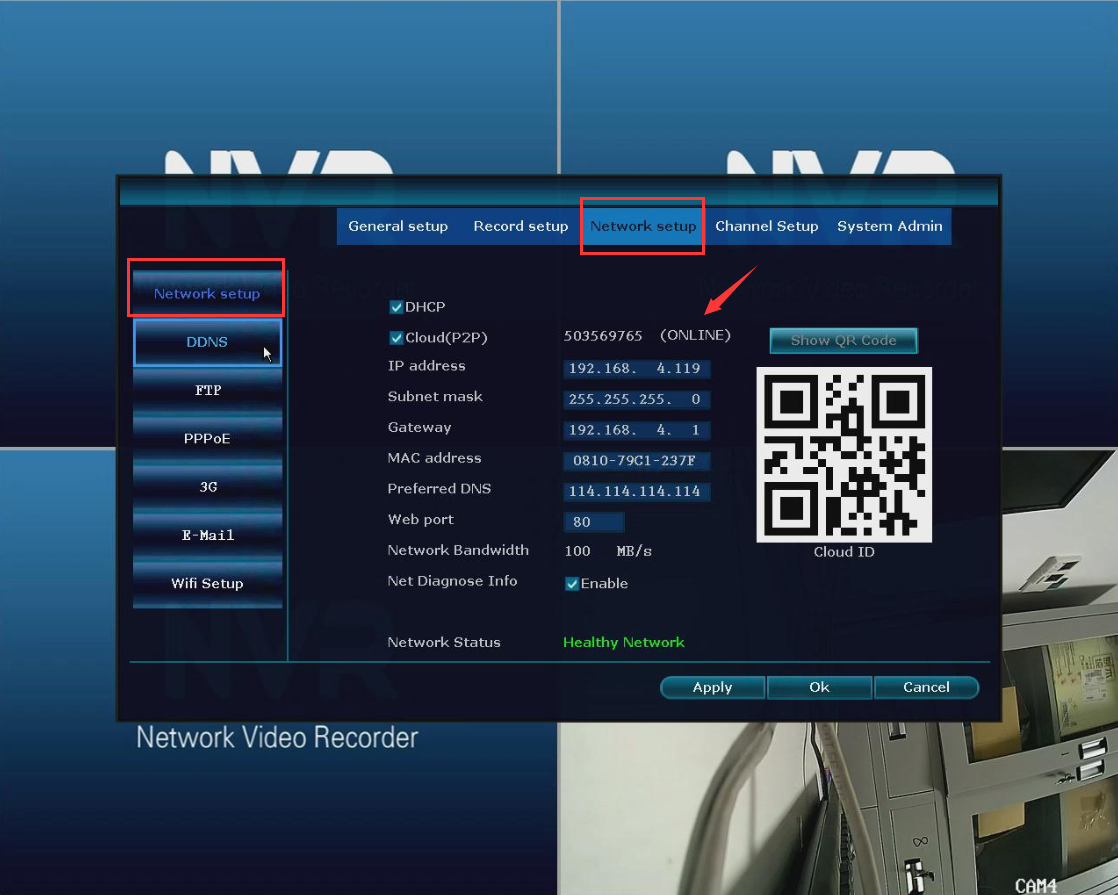 annke network setup