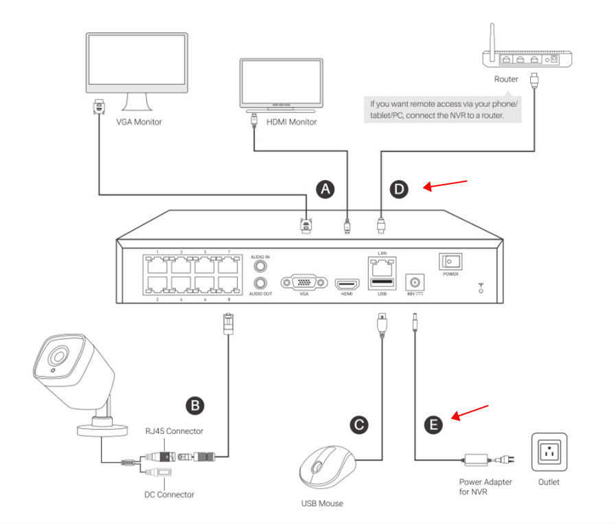 table clock spy camera