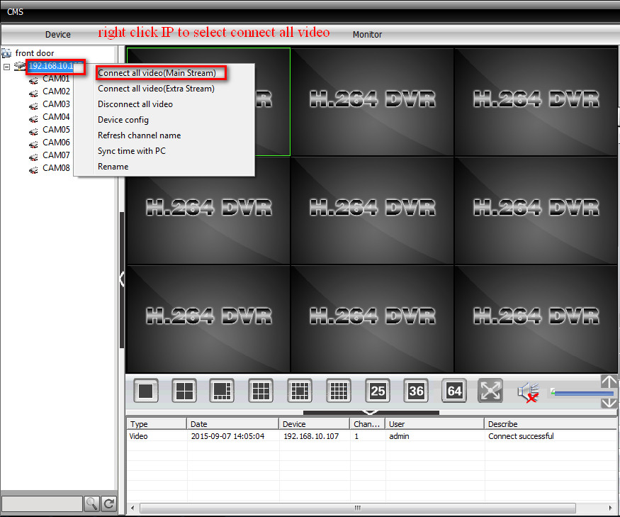 download cms dvr h.264 software